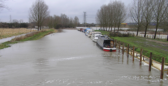 Staying safe afloat in a flood