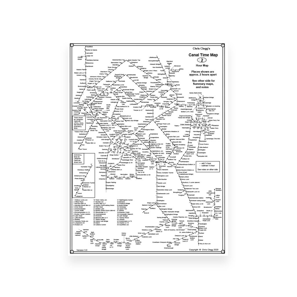 Chris Clegg Time Map 2020