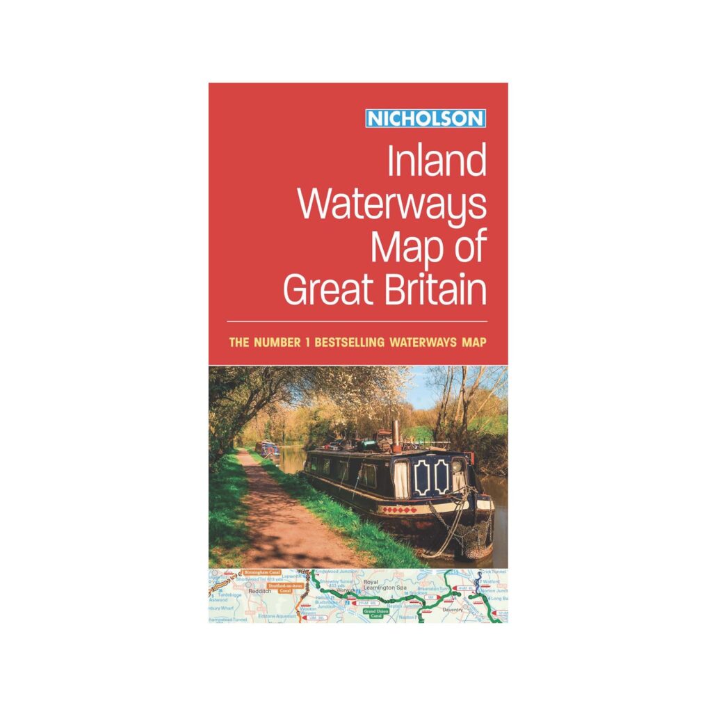 Nicholson Inland Waterways Map of Great Britain