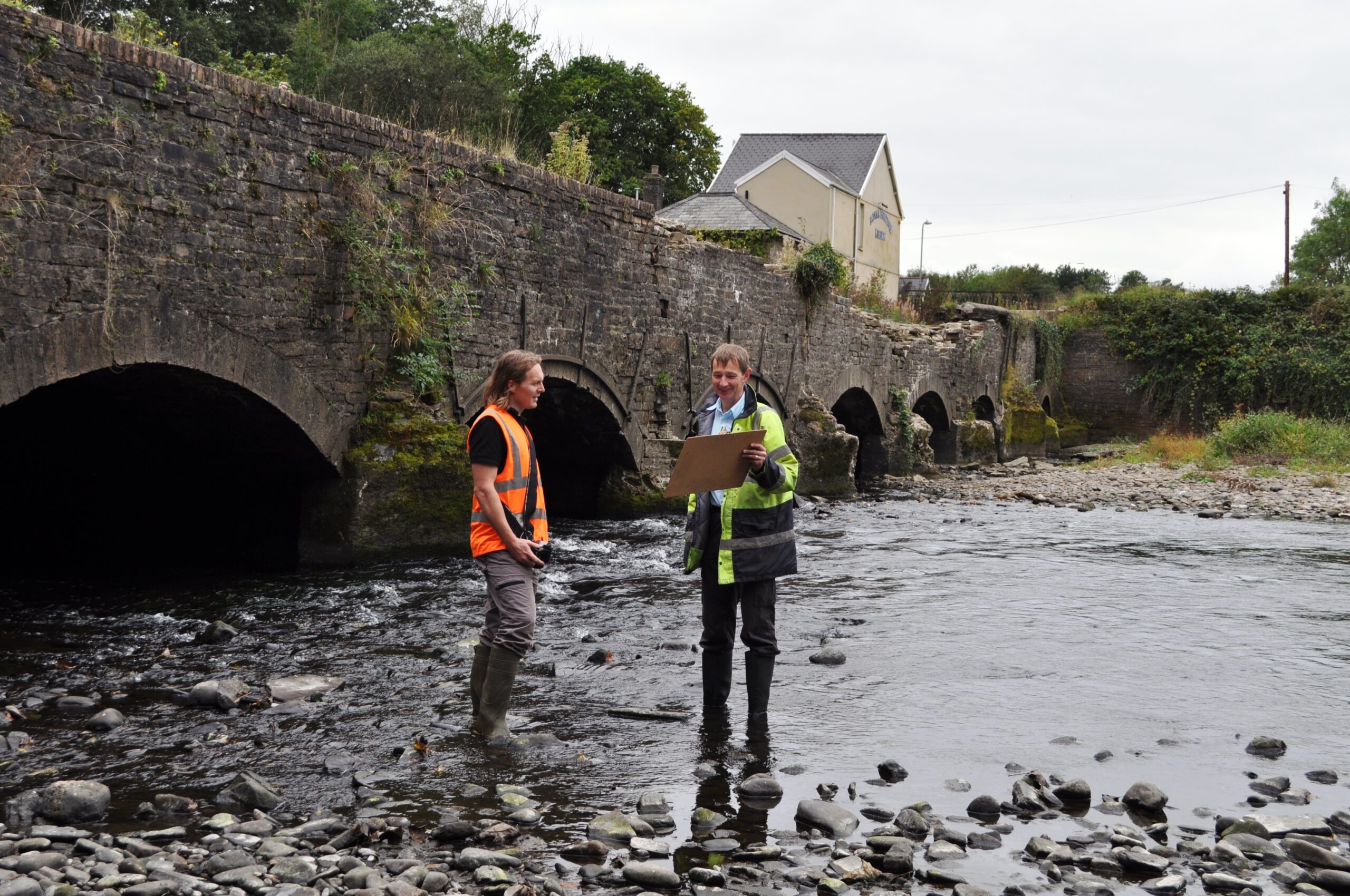A plan to save Aberdulais aqueduct
