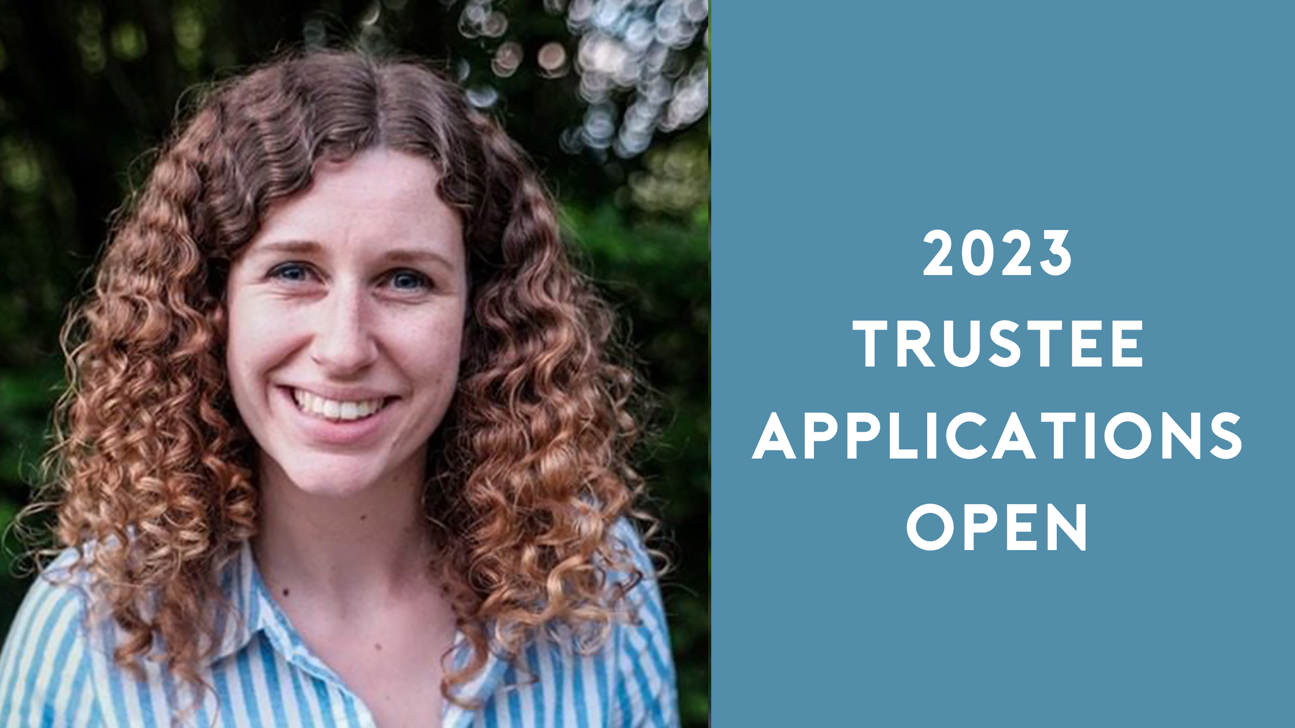 2023 Trustee Applications Open