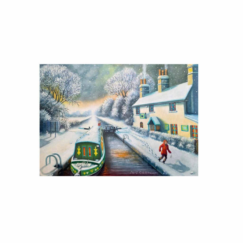 Kings Lock - IWA Christmas cards